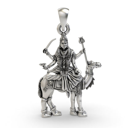 Sacred Momai Maa 925 Silver Pendant
