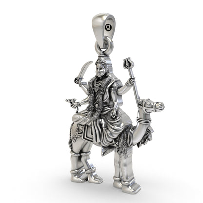 Sacred Momai Maa 925 Silver Pendant