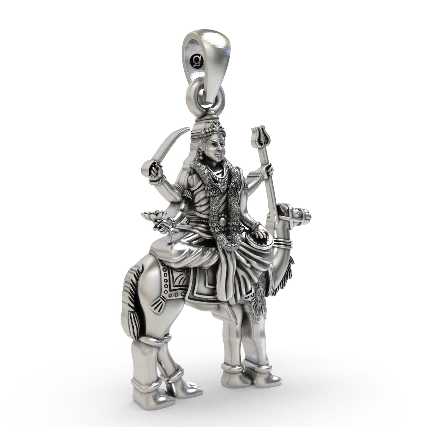 Sacred Momai Maa 925 Silver Pendant