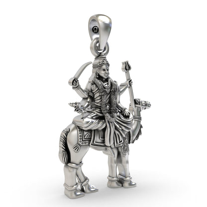 Sacred Momai Maa 925 Silver Pendant