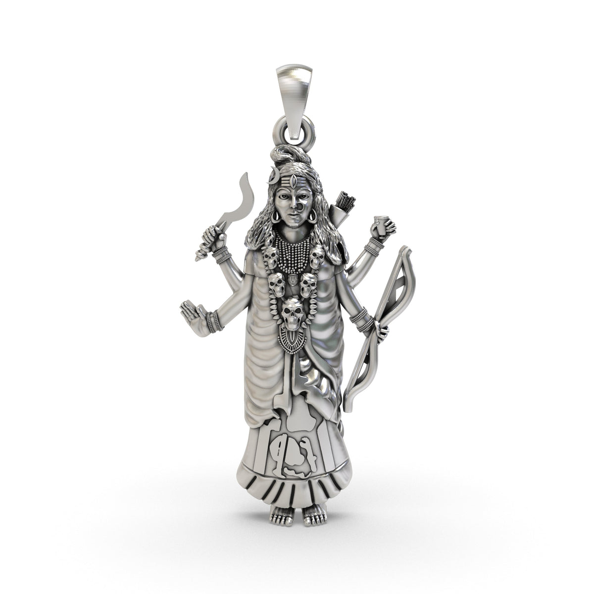 Sacred Akhat Maa 925 Silver Pendant