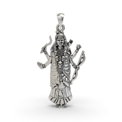 Sacred Akhat Maa 925 Silver Pendant