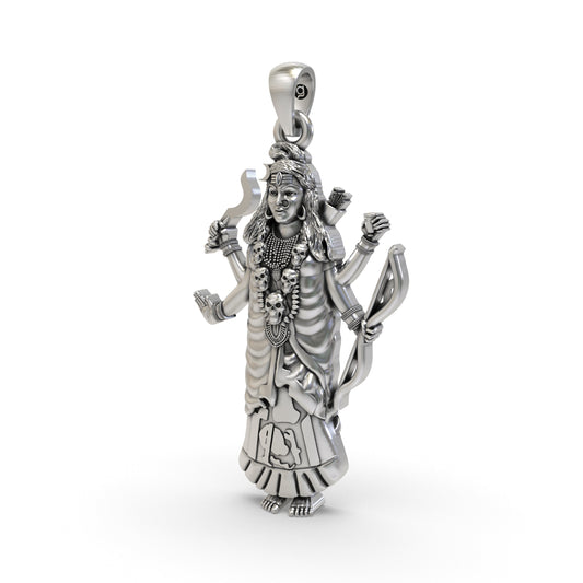 Sacred Akhat Maa 925 Silver Pendant