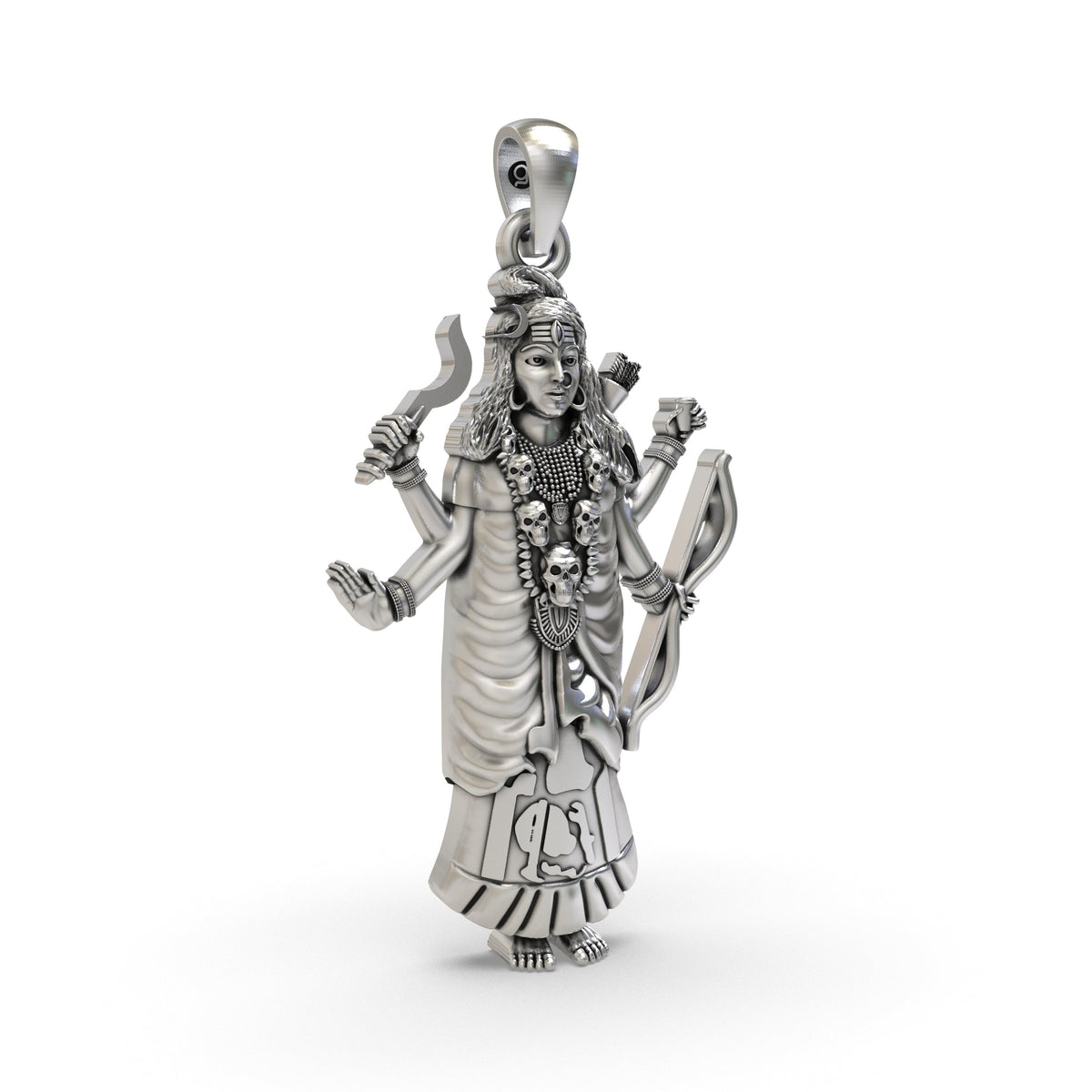 Sacred Akhat Maa 925 Silver Pendant