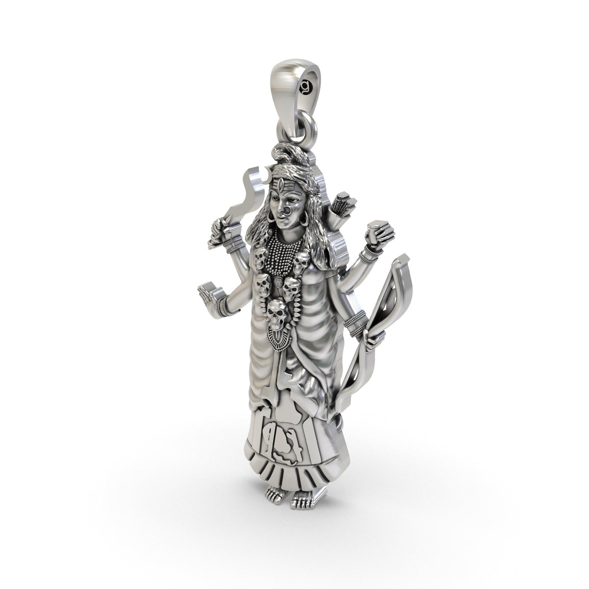 Sacred Akhat Maa 925 Silver Pendant