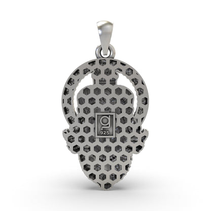 Divine Hanumanji Face 925 Silver Pendant