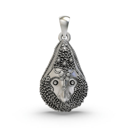 925 Silver Delhi Kali Maa Pendant – Fierce Goddess Kali Devotional Jewelry