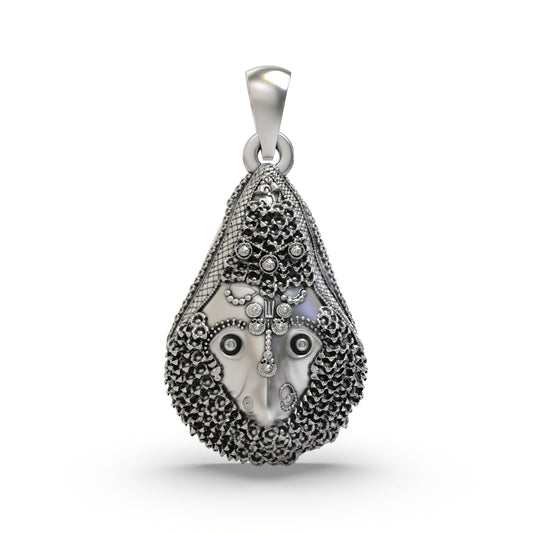 925 Silver Delhi Kali Maa Pendant – Fierce Goddess Kali Devotional Jewelry