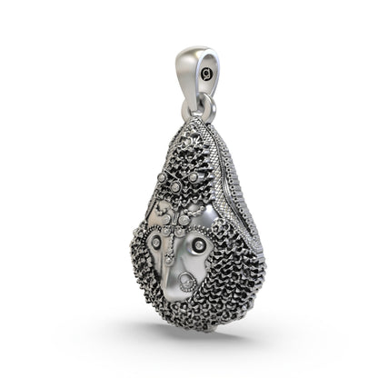 925 Silver Delhi Kali Maa Pendant – Fierce Goddess Kali Devotional Jewelry