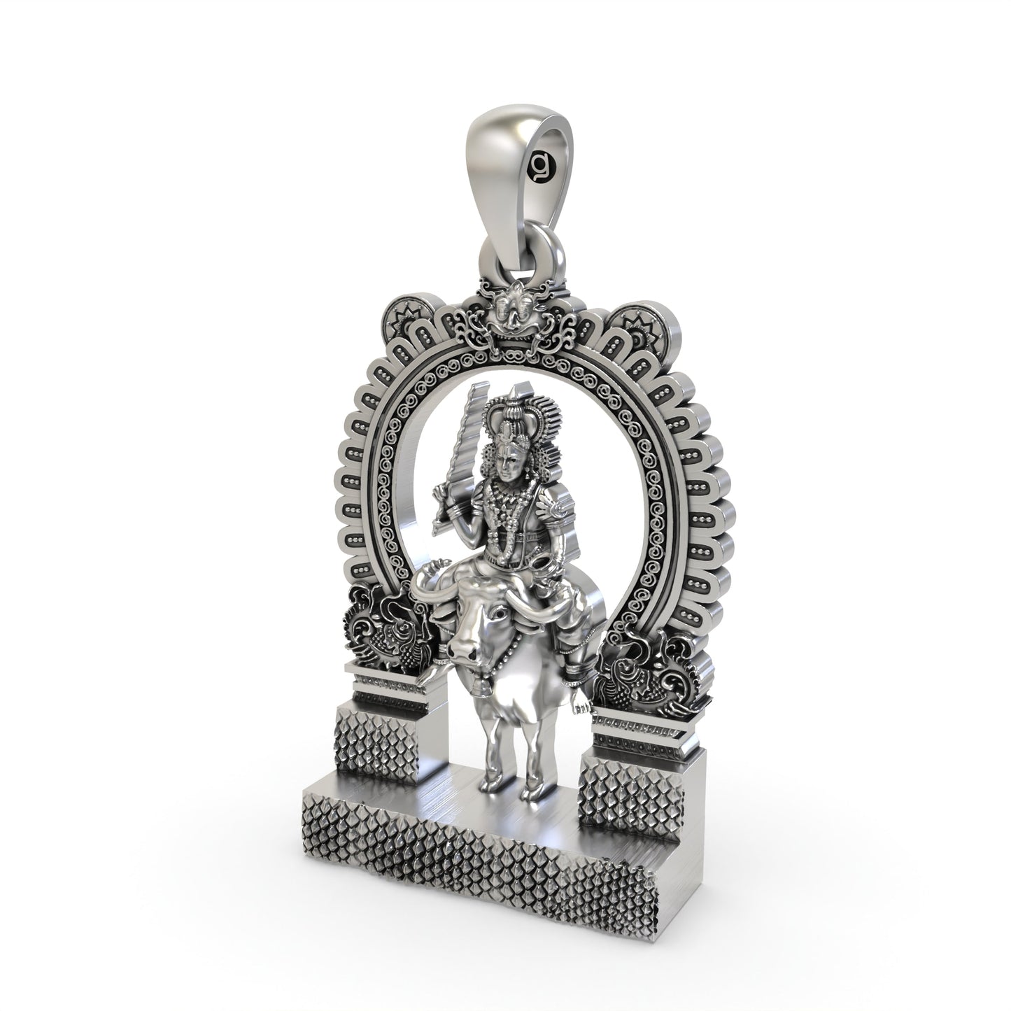 925 Silver Vishnumaya Swami Pendant – Chathan Swamy Devotional Protection Jewelry