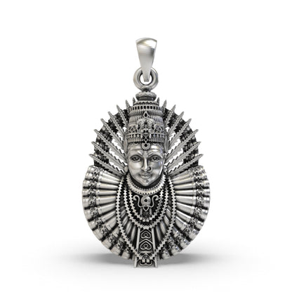 Divine Renuka Devi 925 Silver Pendant