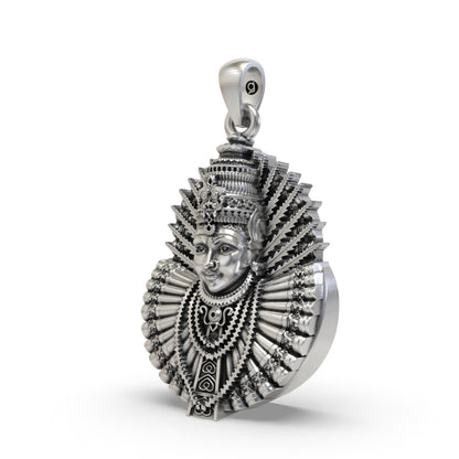 Divine Renuka Devi 925 Silver Pendant