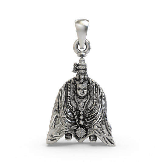 Divine Tulja Bhavani 925 Silver Pendant