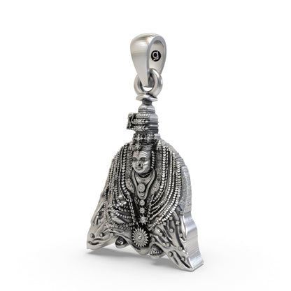 Divine Tulja Bhavani 925 Silver Pendant