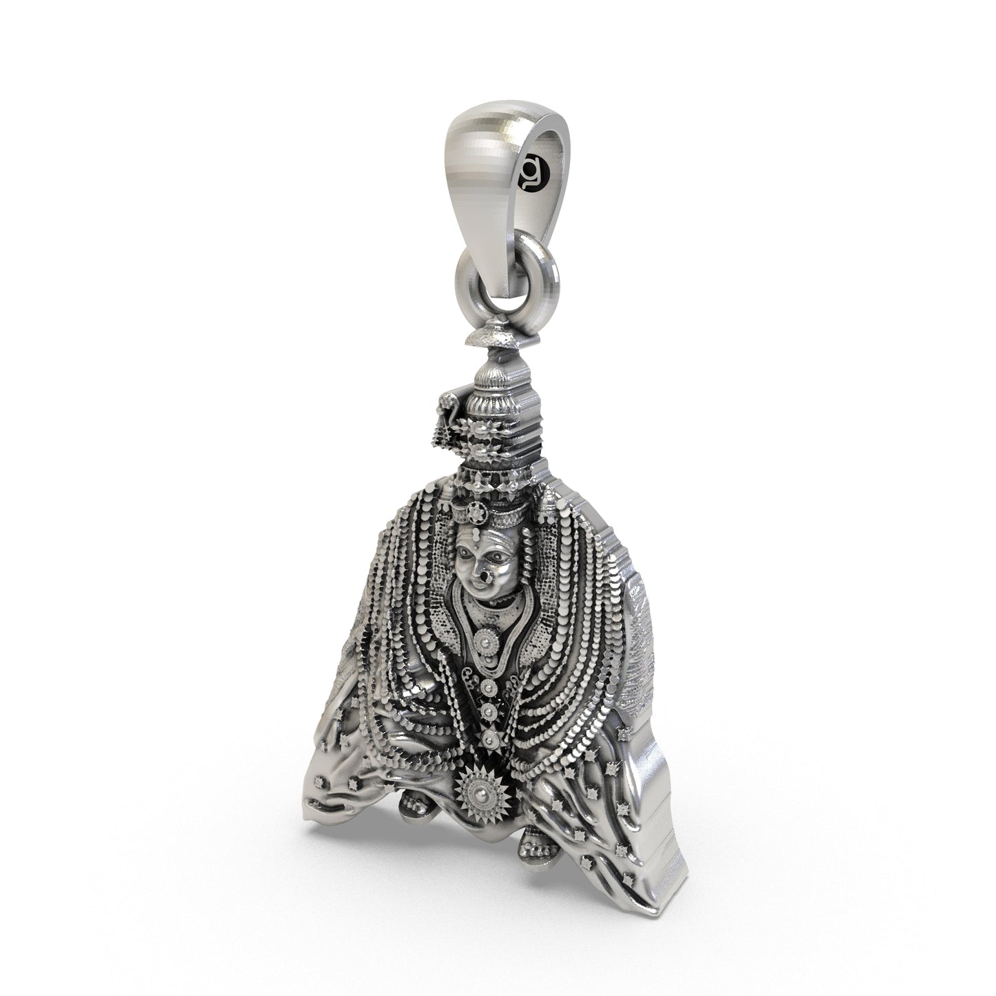 Divine Tulja Bhavani 925 Silver Pendant