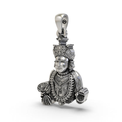 Divine Swaminarayan 925 Silver Pendant