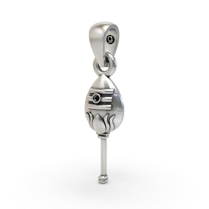 925 Silver Murugan Vel Pendant – Lord Kartikeya Spear Talisman | Skanda Devotional Jewelry
