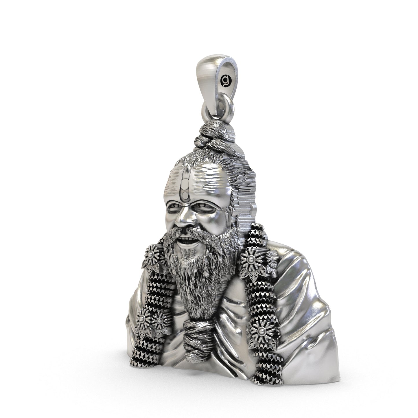 Premanand Ji Maharaj 925 Silver Pendant