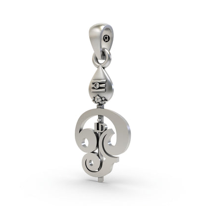 925 Silver Murugan Vel Pendant – Lord Kartikeya's Sacred Spear | Protection & Victory