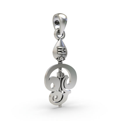 925 Silver Murugan Vel Pendant – Lord Kartikeya's Sacred Spear | Protection & Victory