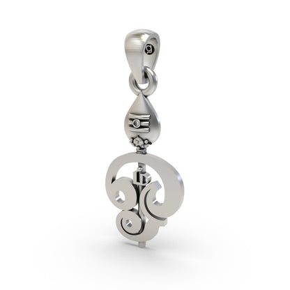925 Silver Murugan Vel Pendant – Lord Kartikeya's Sacred Spear | Protection & Victory