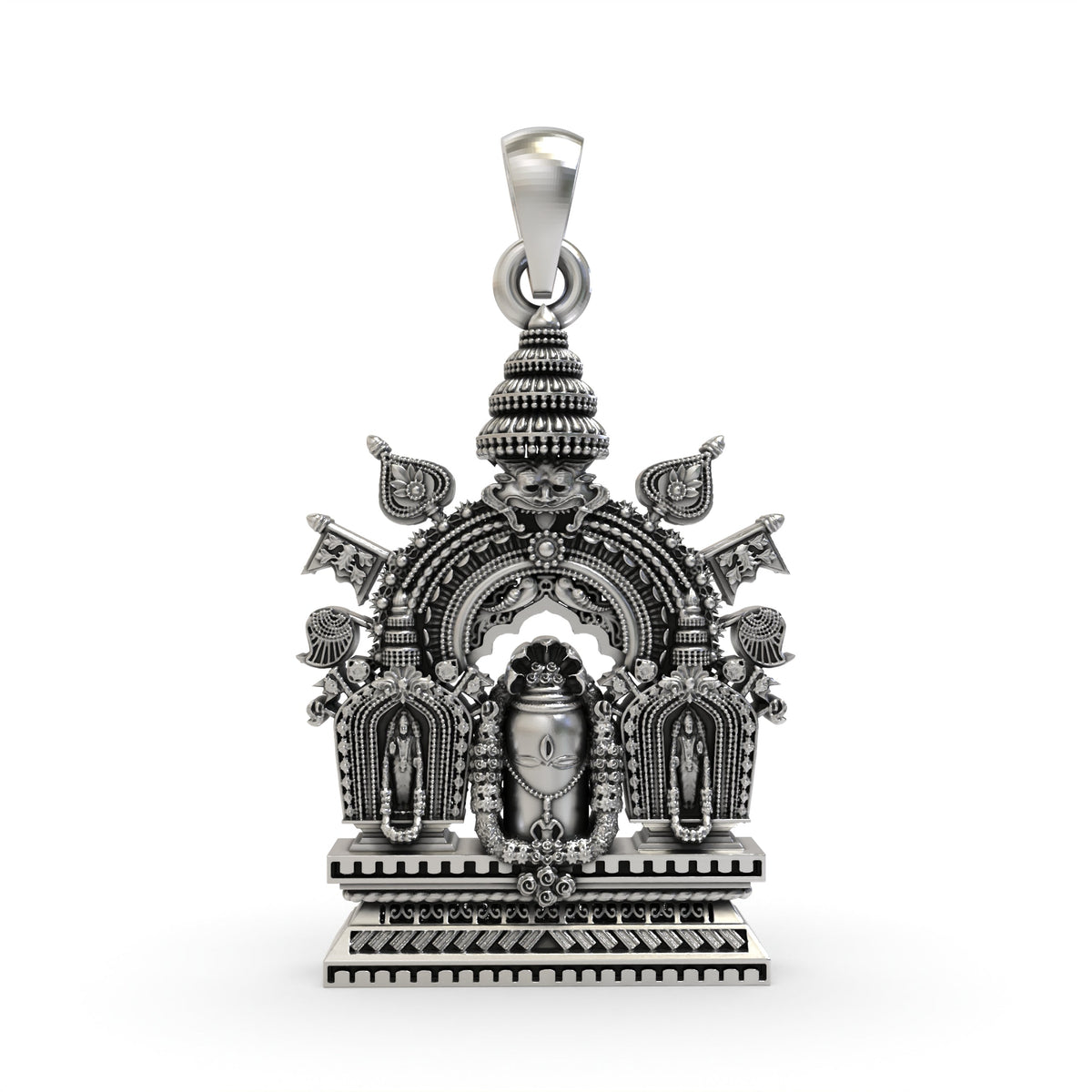 925 Silver Shivling Pendant – Lord Shiva Lingam | Sacred Devotional & Spiritual Jewelry