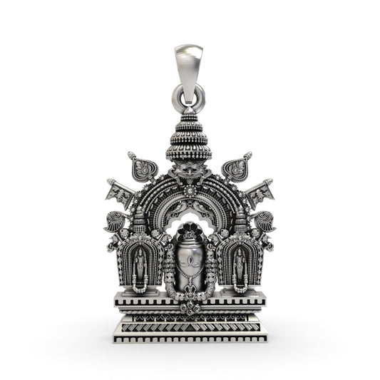 925 Silver Shivling Pendant – Lord Shiva Lingam | Sacred Devotional & Spiritual Jewelry