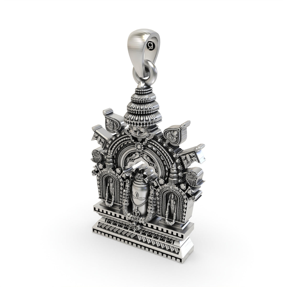 925 Silver Shivling Pendant – Lord Shiva Lingam | Sacred Devotional & Spiritual Jewelry
