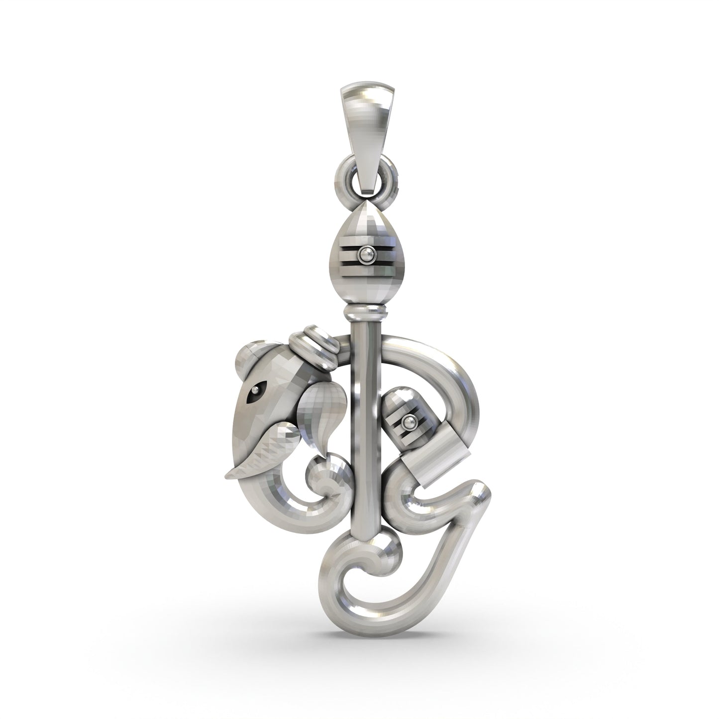 925 Silver Murugan Vel Pendant – Lord Kartikeya’s Divine Spear | Protection & Victory Charm