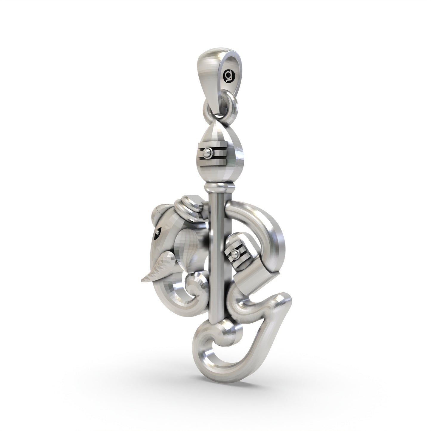 925 Silver Murugan Vel Pendant – Lord Kartikeya’s Divine Spear | Protection & Victory Charm