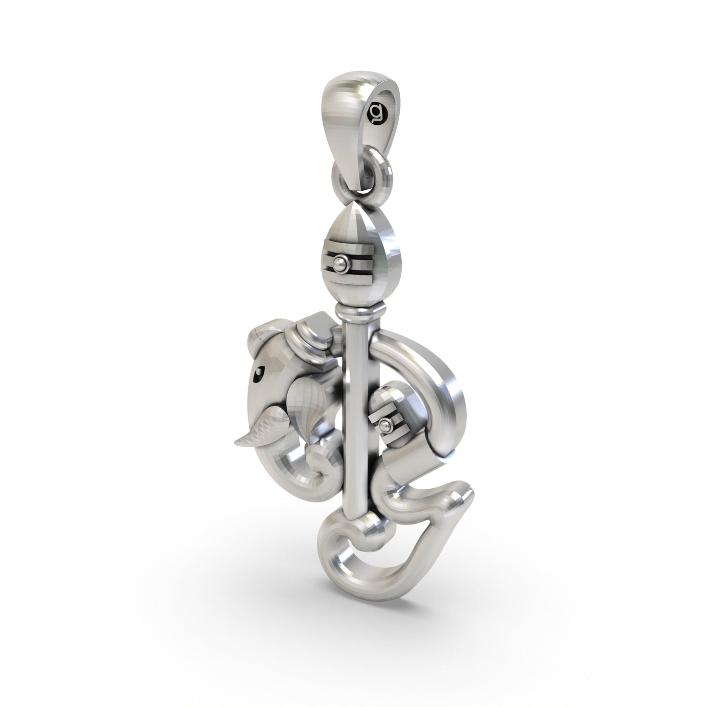 925 Silver Murugan Vel Pendant – Lord Kartikeya’s Divine Spear | Protection & Victory Charm