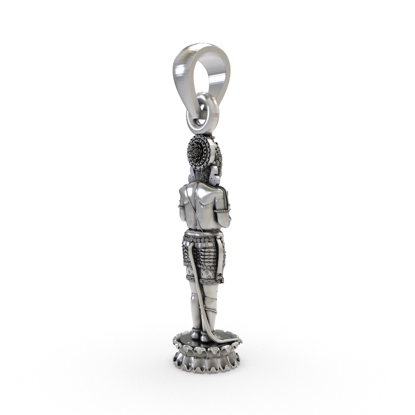925 Silver Hanumanji Pendant – Lord Hanuman | Divine Strength & Protection Spiritual Jewelry