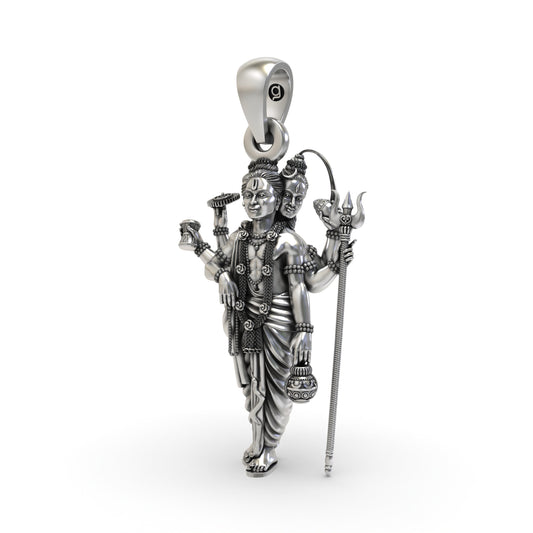 925 Silver Guru Dattatreya Pendant | Tridev Spiritual Jewelry