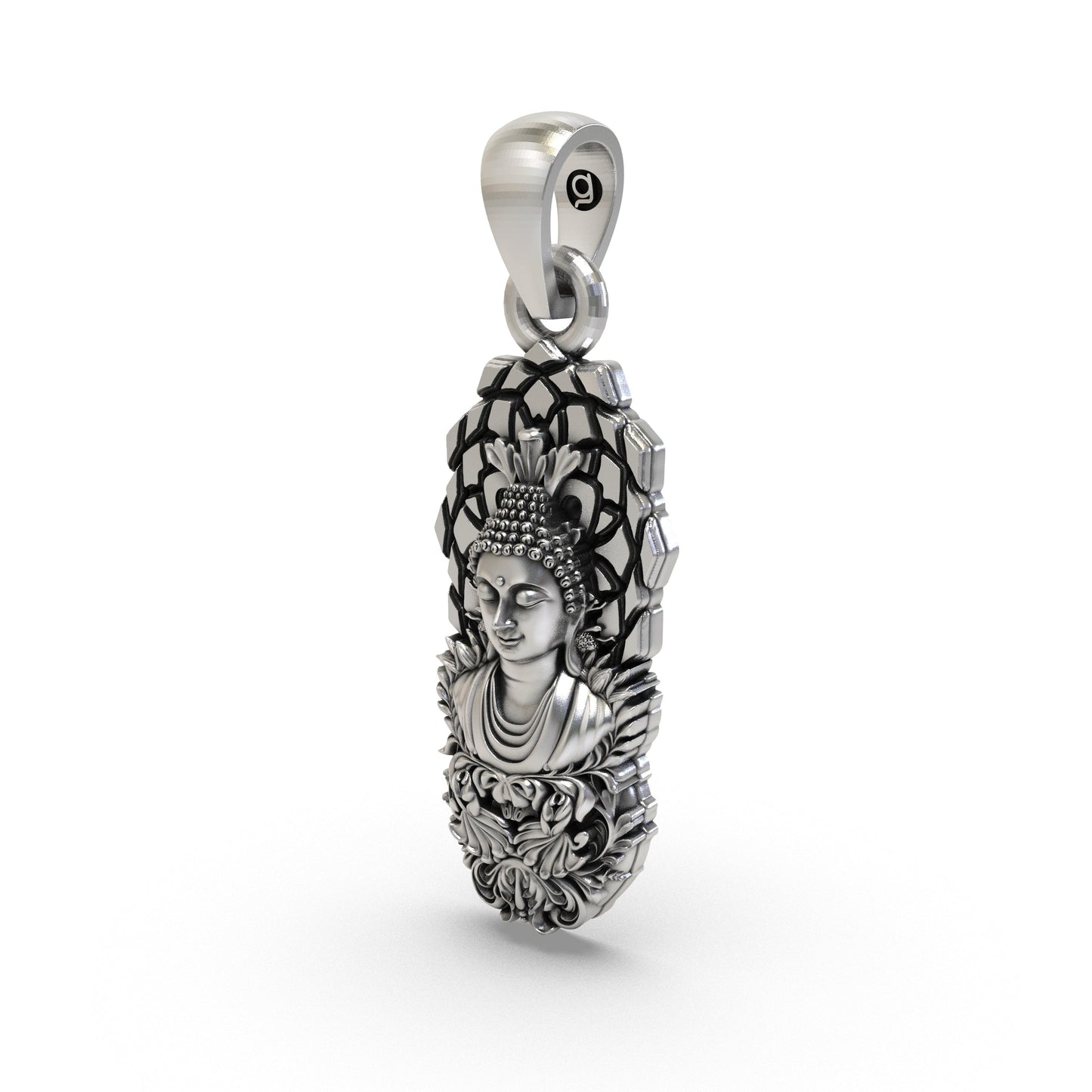 925 Silver Buddha Pendant | Spiritual Zen Meditation Jewelry for Men & Women