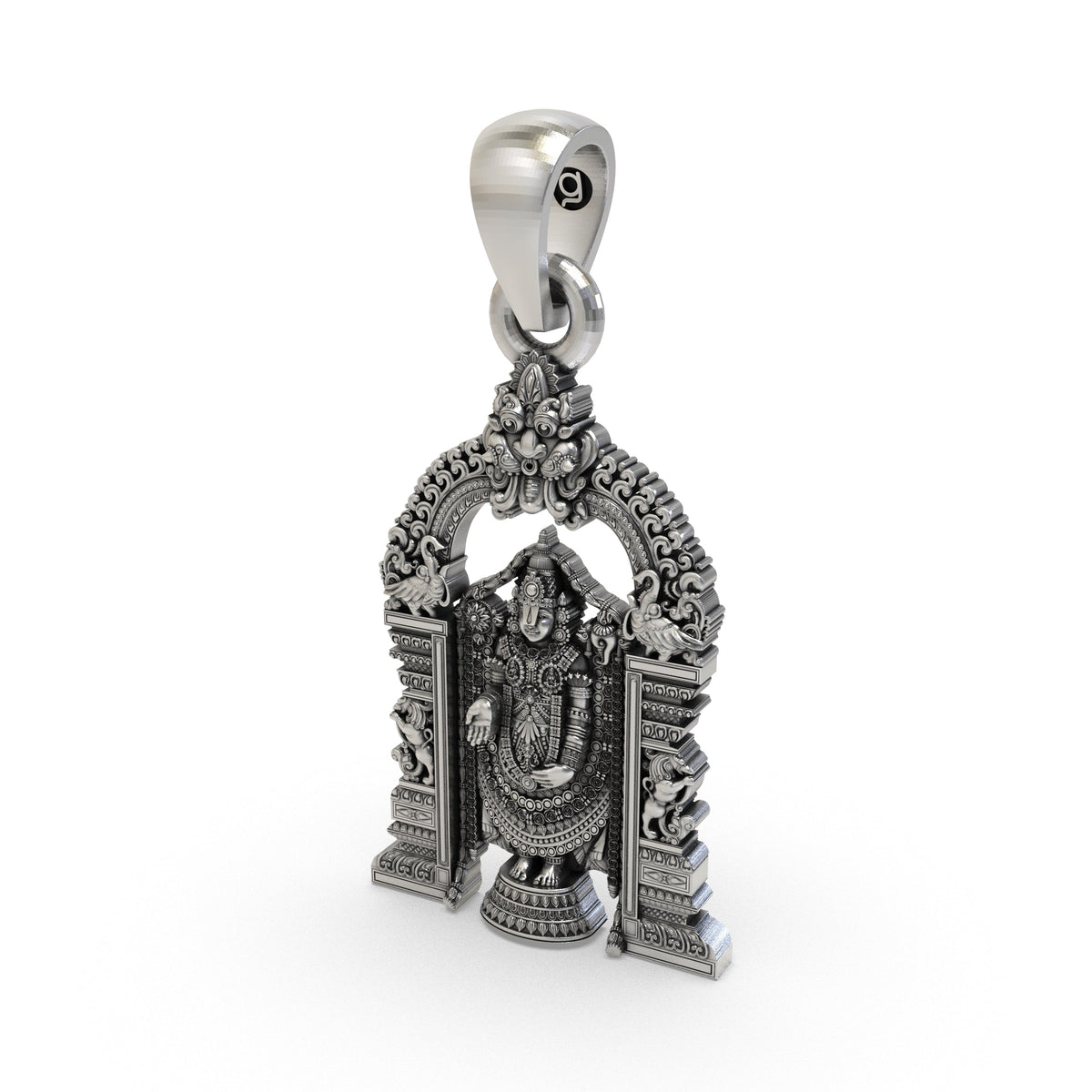 925 Silver Lord Venkateswara Tirupati Balaji Devotional Pendant