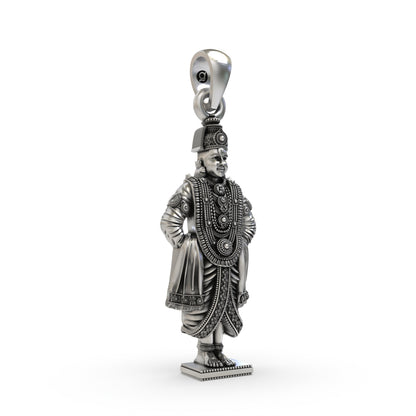 925 Silver Vitthal Vithoba Pendant – Detailed Lord Vitthal Jewelry