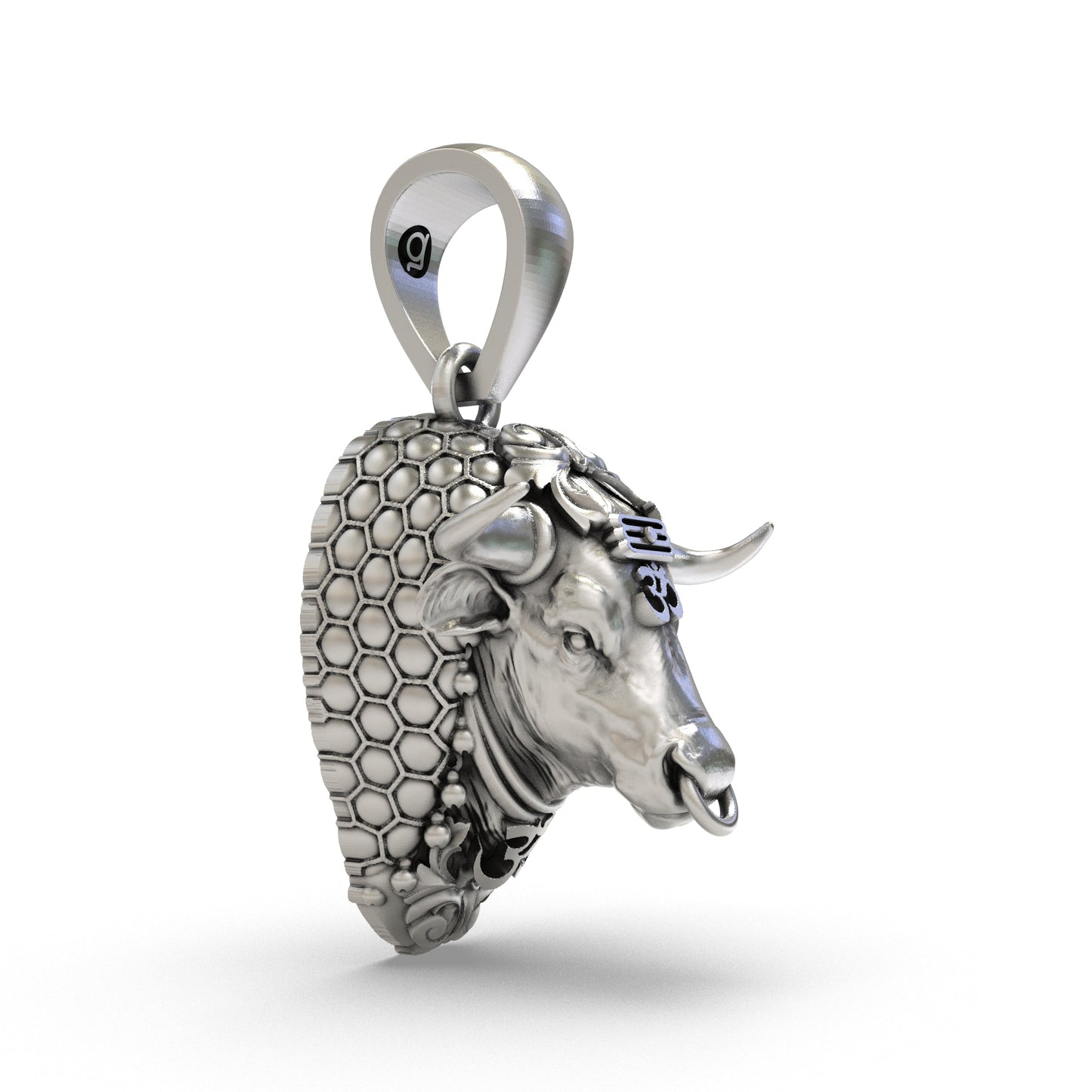 925 Silver Nandi Bull Pendant | Sacred Shiva Vahana – Shukan Jewellers
