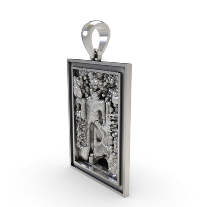 925 Silver Akkalkot Swami Samarth Pendant | Shree Swami Samarth Guru Maharaj – Shukan Jewellers
