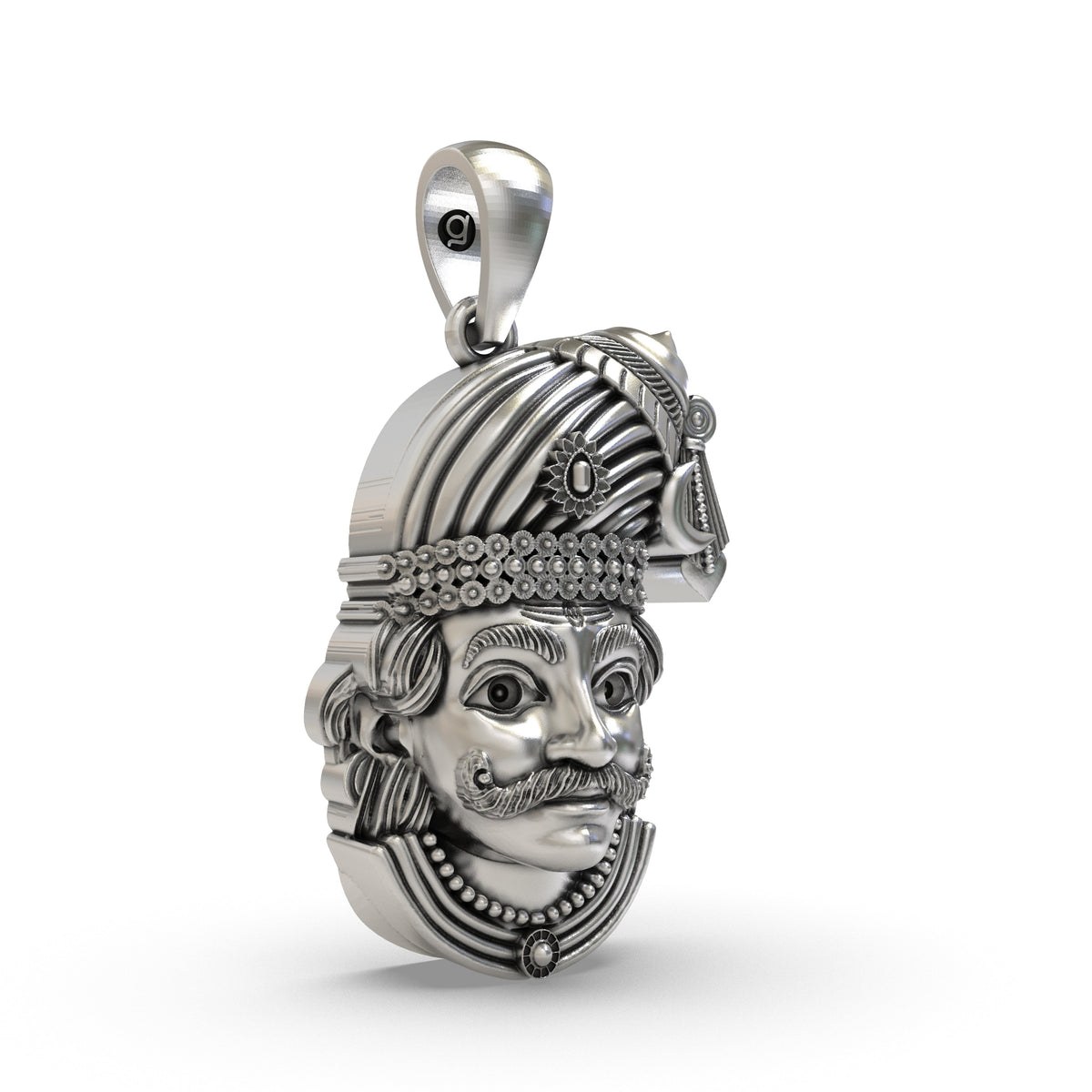 925 Silver Sudalai Madan Swamy Pendant | Tamil Kaval Deivam Spiritual Jewellery – Shukan Jewellers