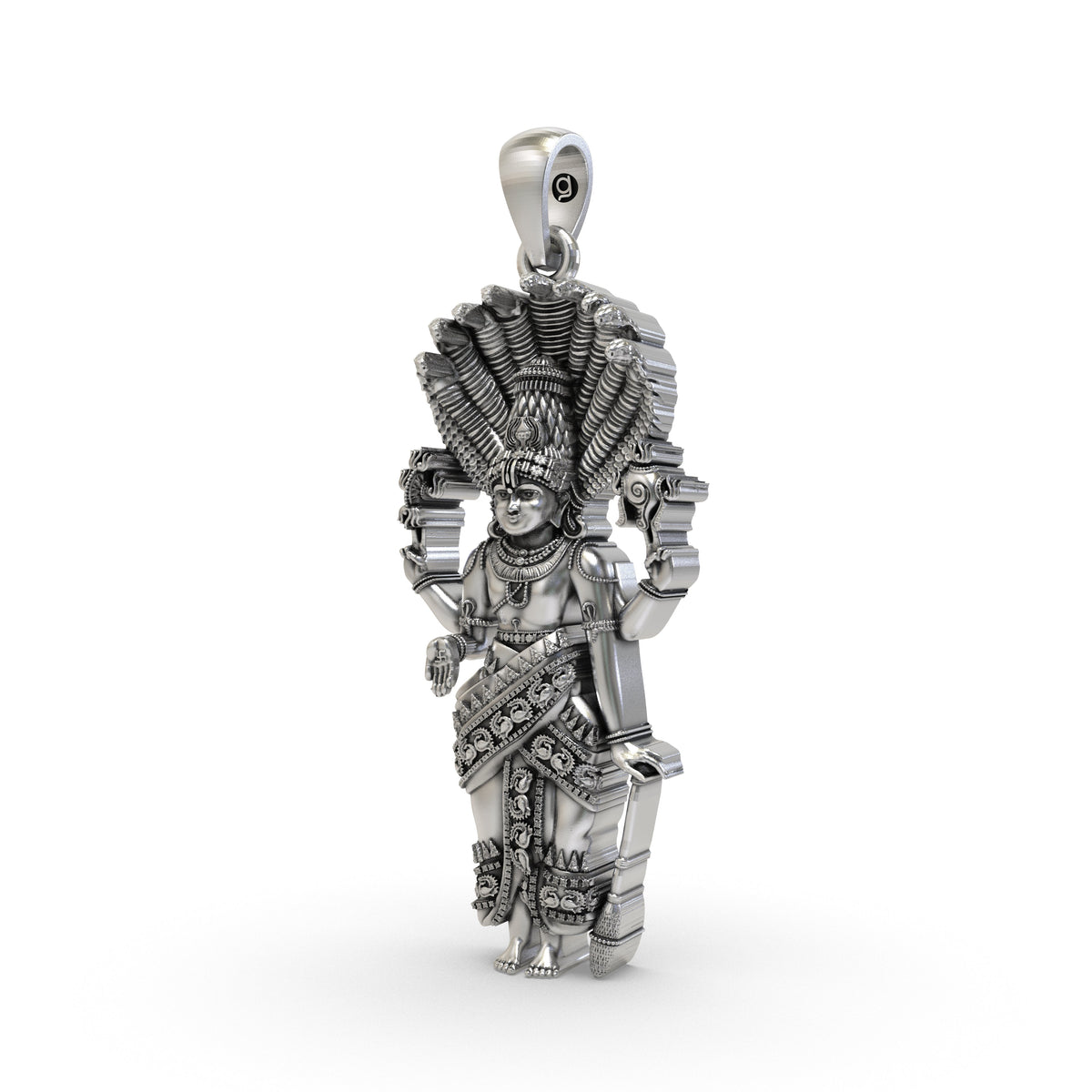925 Silver Lord Venkateshwara Pendant | Balaji Venkateswara Devotional Locket – Shukan Jewellers