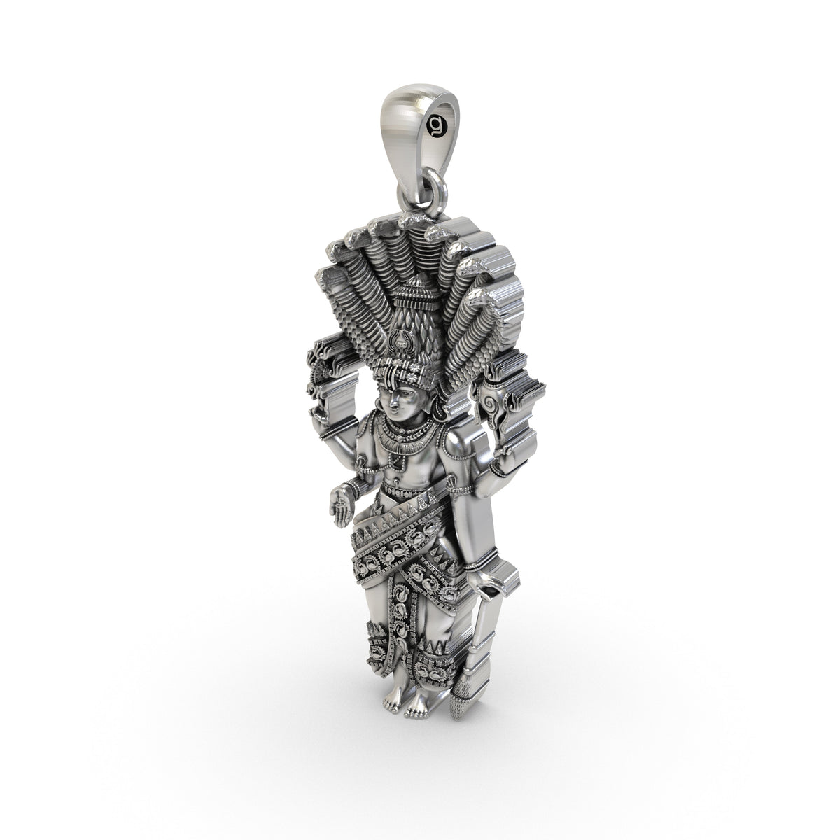 925 Silver Lord Venkateshwara Pendant | Balaji Venkateswara Devotional Locket – Shukan Jewellers