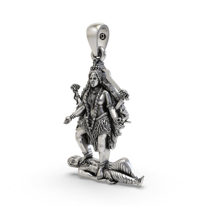 Tara Mahavidya 925 Silver Pendant | Maa Tara Devi Spiritual Protection Locket