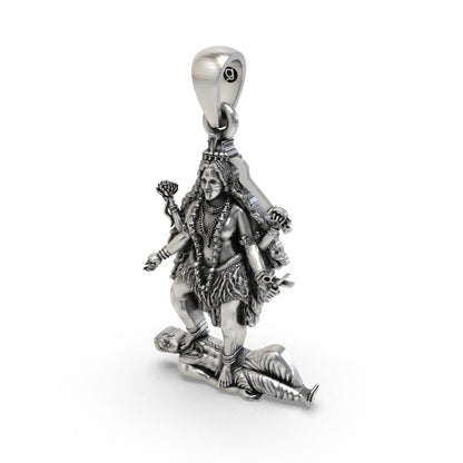 Tara Mahavidya 925 Silver Pendant | Maa Tara Devi Spiritual Protection Locket