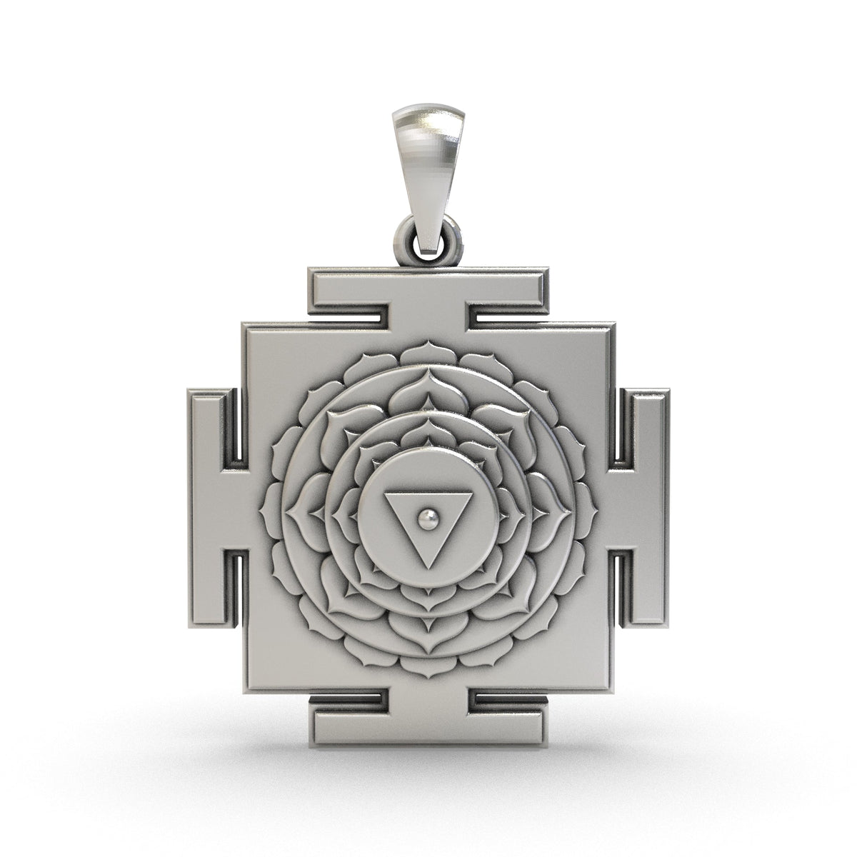 925 Silver Matangi Yantra Pendant – Sacred Jewelry for Wisdom, Creativity & Powerful Communication