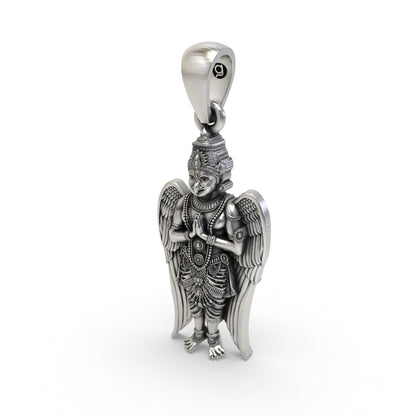925 Silver Garuda Pendant – Sacred Symbol of Protection, Courage & Divine Strength