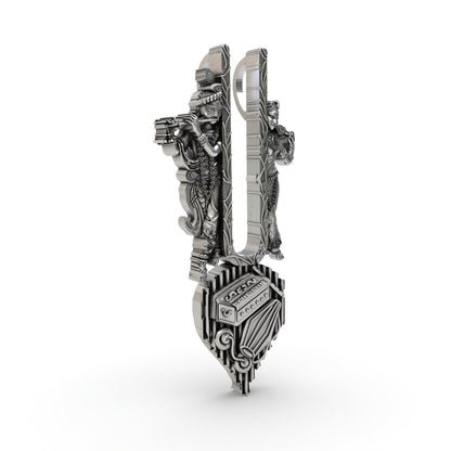 925 Silver Radha Krishna Musical Tilak Pendant – Vaishnav Bhakti Jewelry