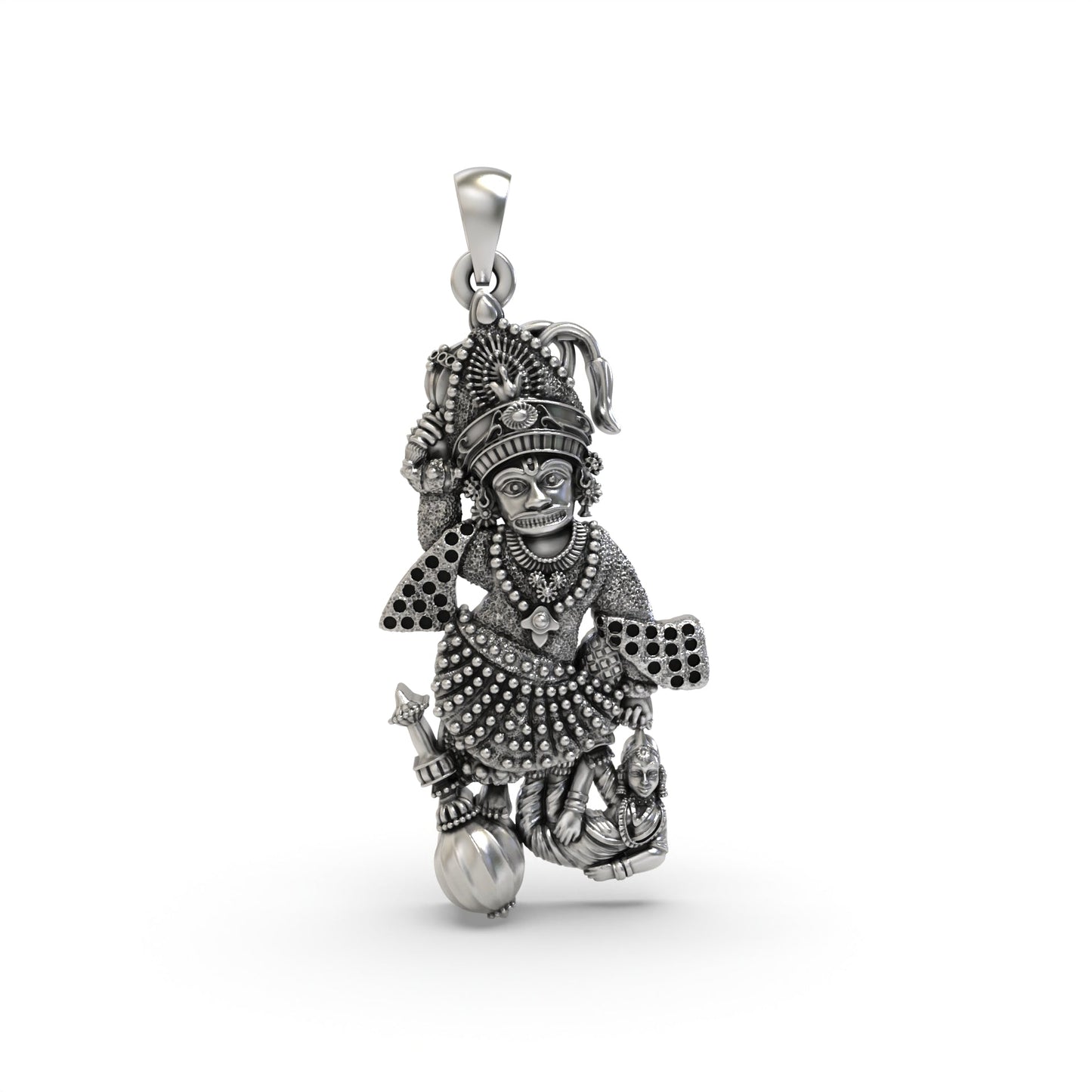 Salangpur Kashtabhanjandev 925 Silver Pendant