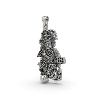 Salangpur Kashtabhanjandev 925 Silver Pendant