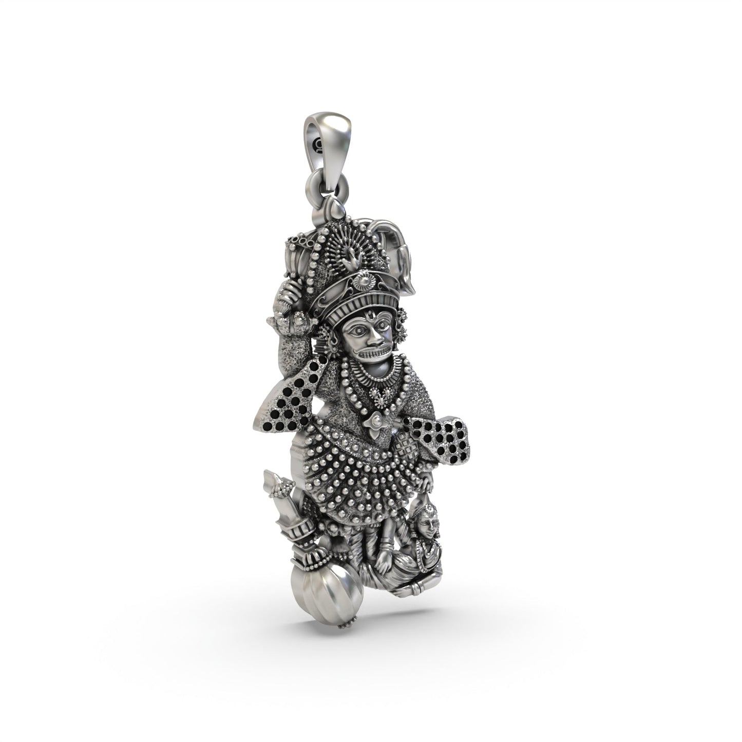 Salangpur Kashtabhanjandev 925 Silver Pendant