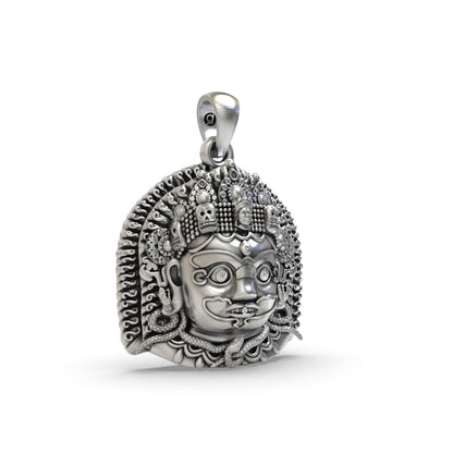 Kaal Bhairav 925 Silver Pendant